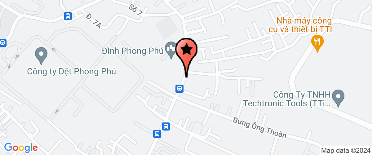 Map go to Hoang My Hotel Service Company Limited
