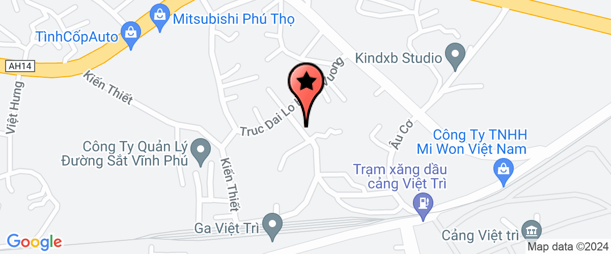 Map go to Hoang Thanh Investment Construction and Development Trading Company Limited