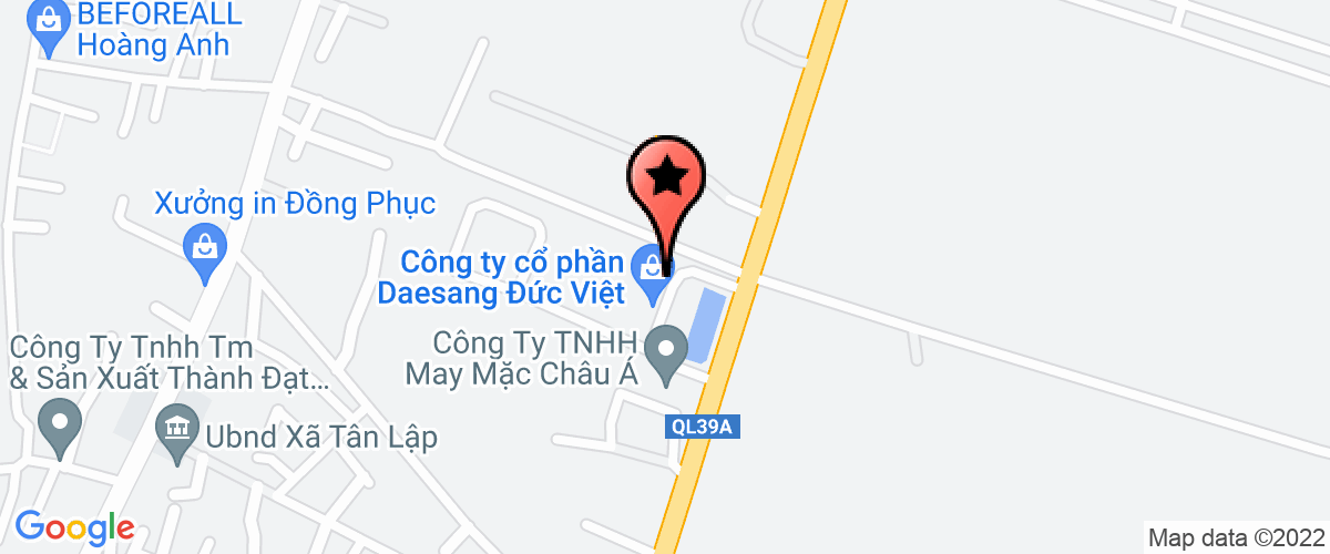Map go to Hoang Thao Construction And Trading Company Limited