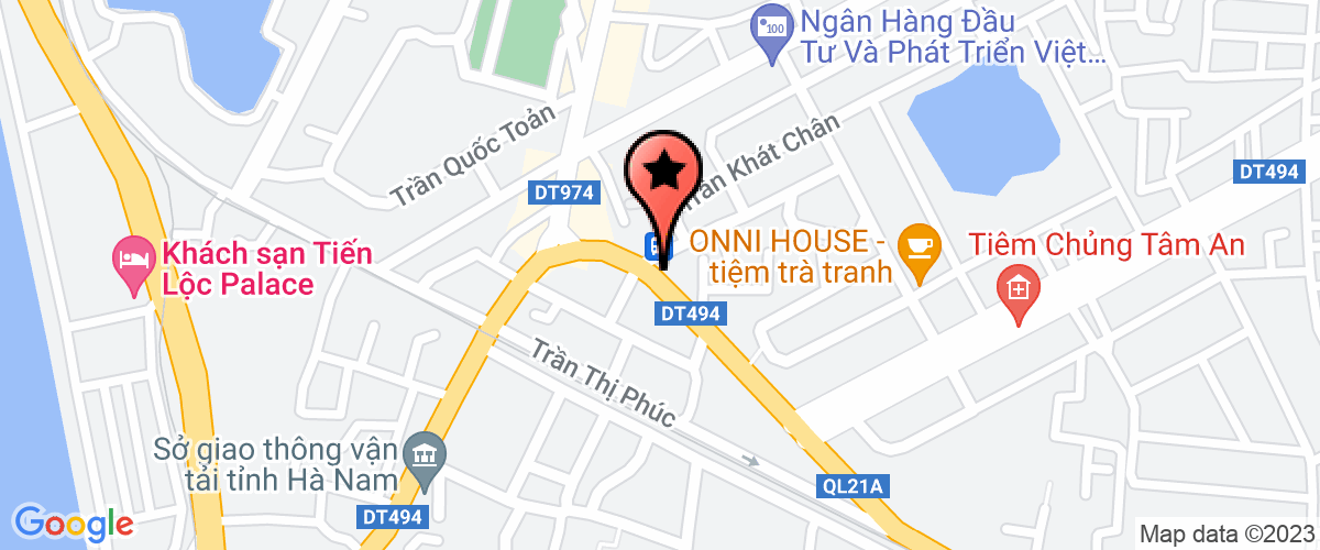 Bản đồ đến Công ty TNHH Quang Thắng