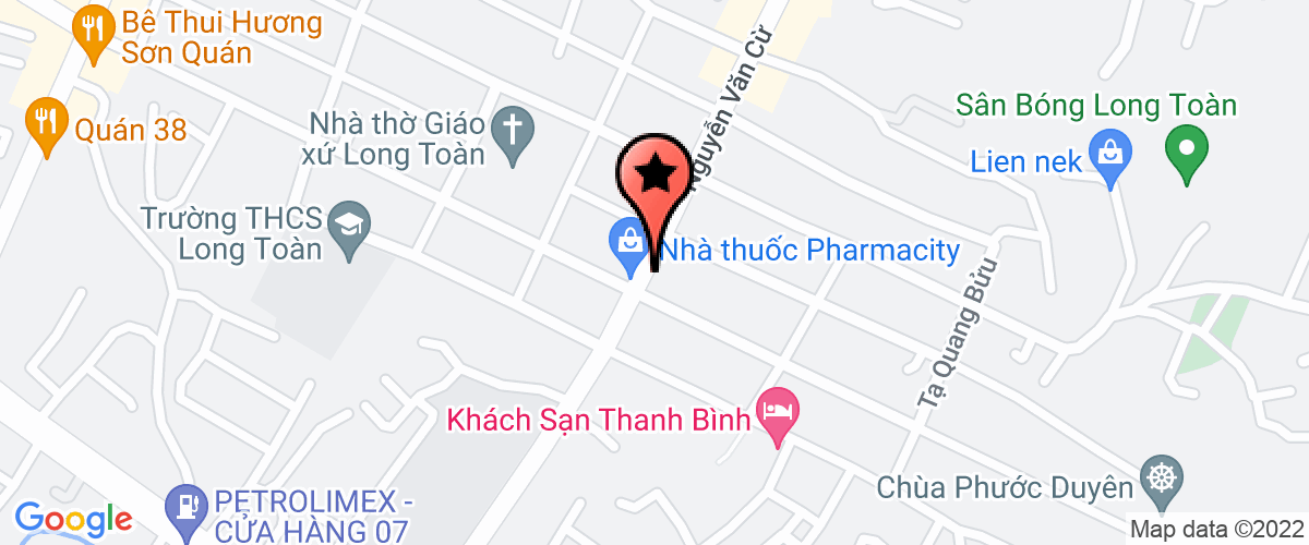 Map go to Sach Xanh Vt And Industry Hygienic Service Trading Company Limited