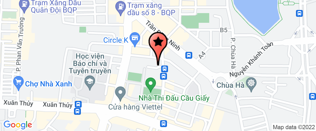Bản đồ đến Công Ty TNHH Svn Hà Nội