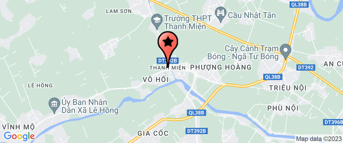 Map go to xa hoi Thanh Mien District Insurance