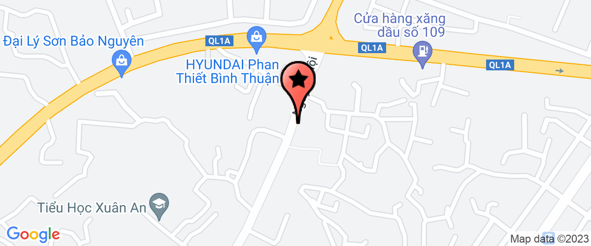 Map go to Binh An Trading Company Limited