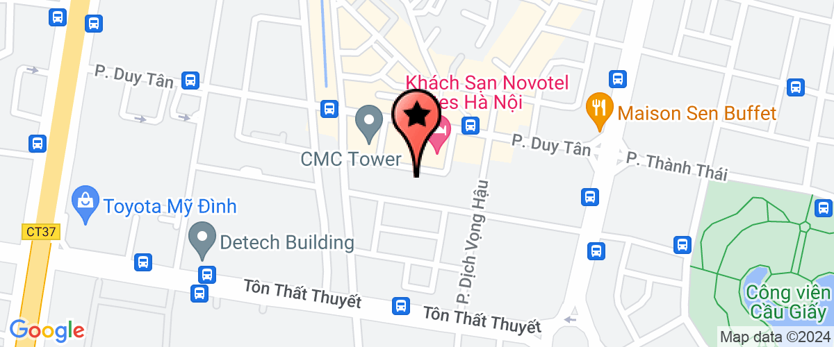Bản đồ đến Công Ty TNHH Dse Logistics Việt Nam