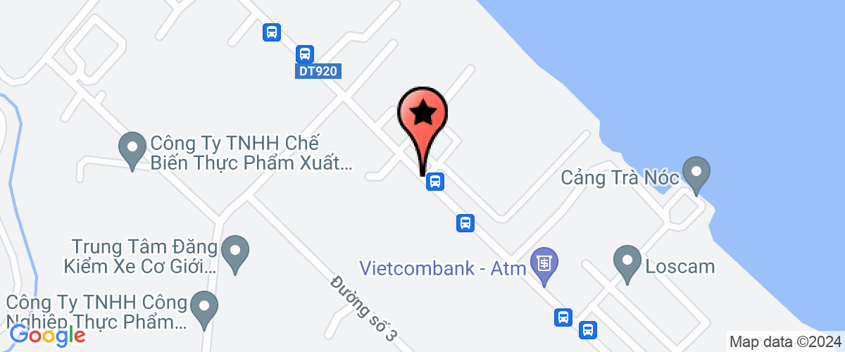 Map go to Mekong Seafood Joint Stock Company