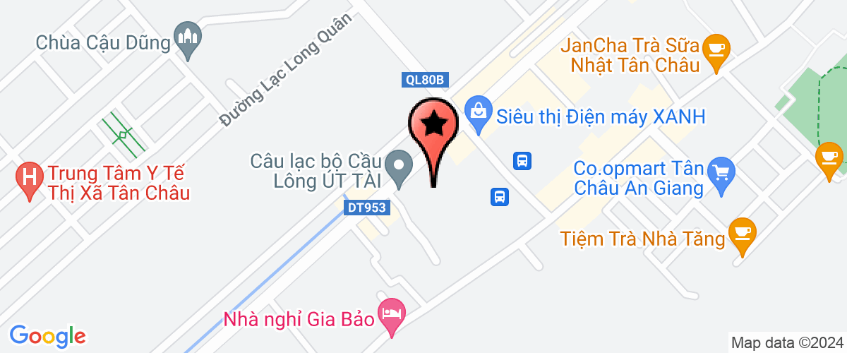 Map go to Ba Dang (Duoc Chuyen Doi Tu Dntn Ba Dang Chung Nhan Dang Ky Doanh Paper Company Limited