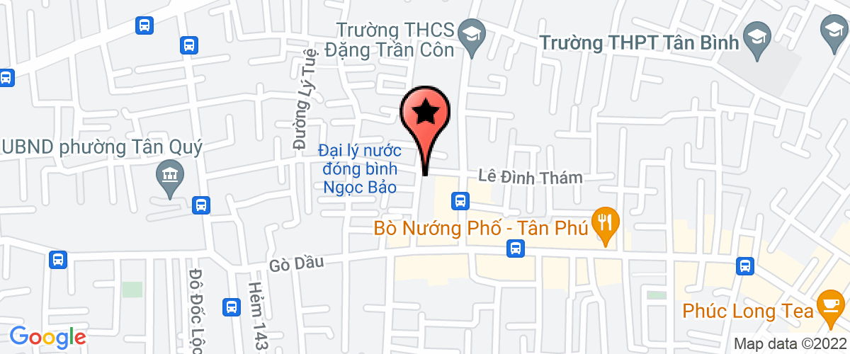 Map go to Ngoc Linh Electric Game Company Limited