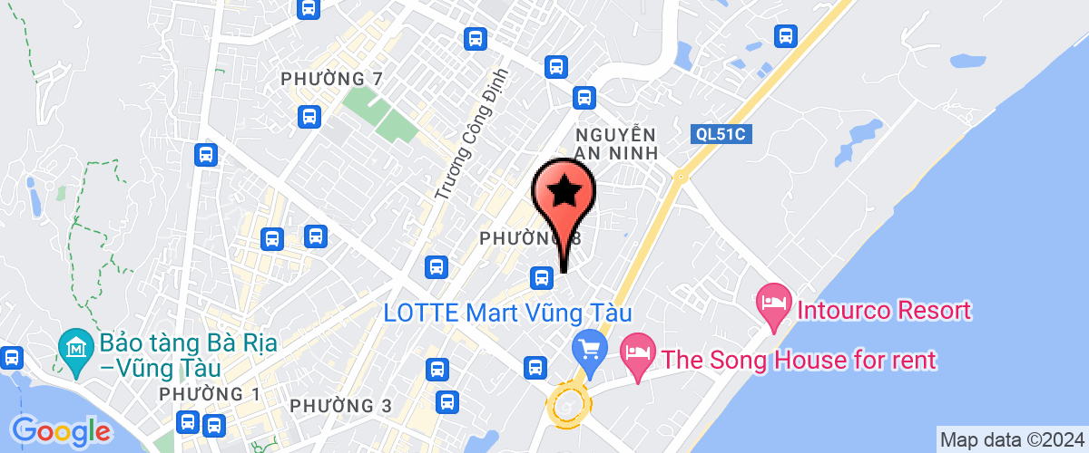 Map go to SXuat  Tan Dinh Construction Trading Company Limited