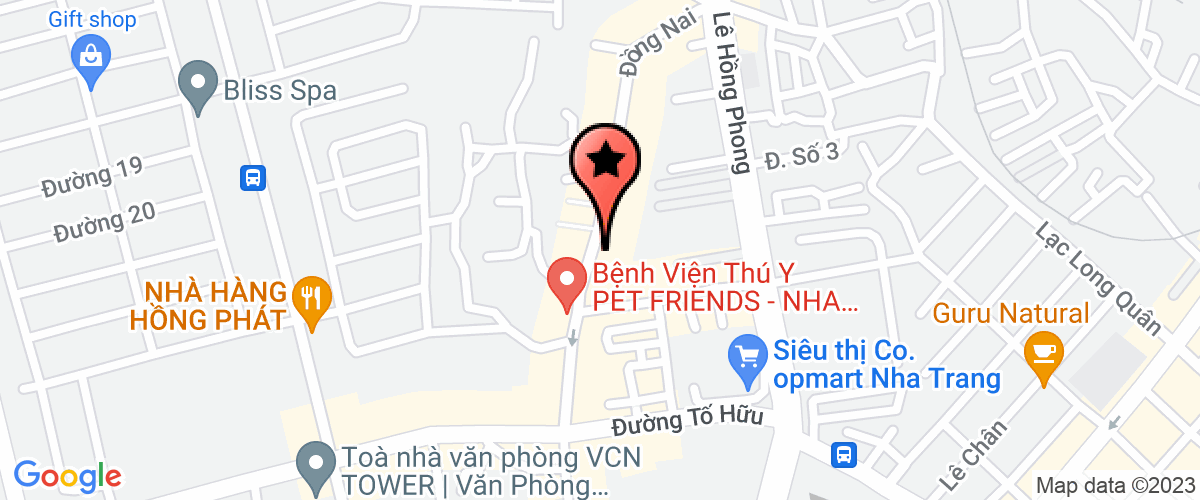 Bản đồ đến Công Ty TNHH Thương Mại Quốc Đạt Nha Trang