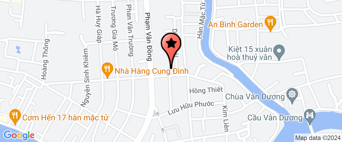 Map go to bao tro tre em Thua Thien Hue Province Fund