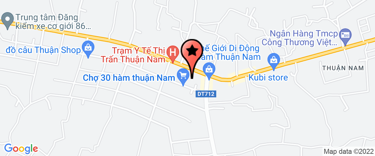 Map go to Hoang Uy Construction Company Limited