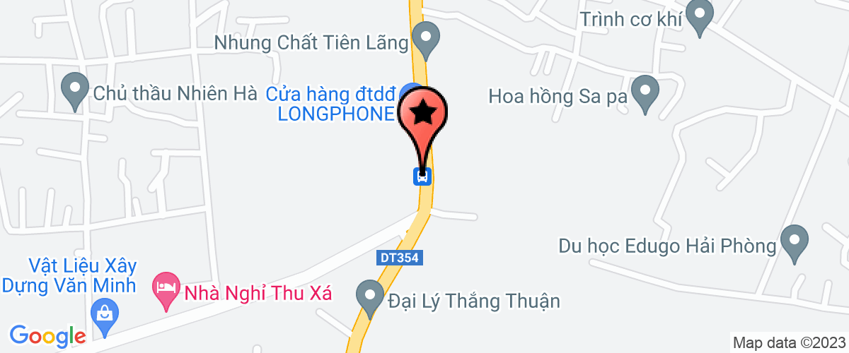 Map go to Chinh Nghia Petroleum Company Limited