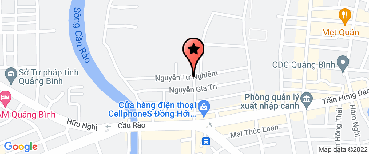 Map go to Hung Cuong Solar Company Limited