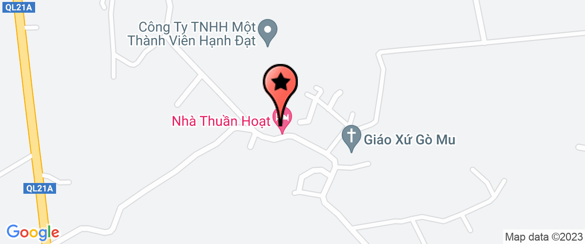 Map go to Hanh Dat Company Limited