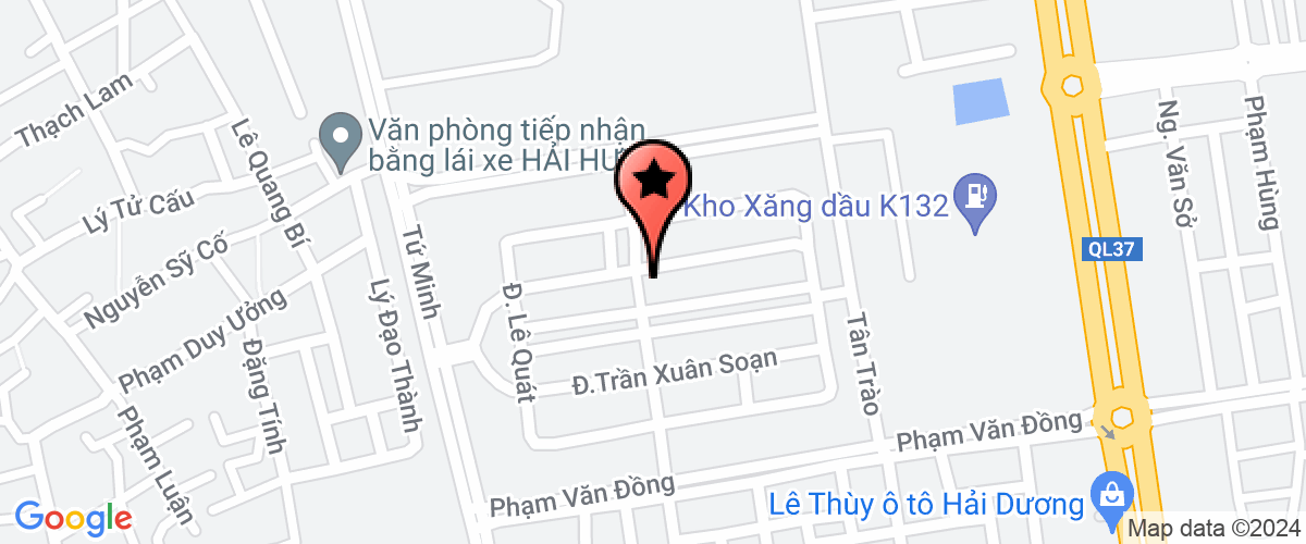 Map go to Manh Khoa Company Limited