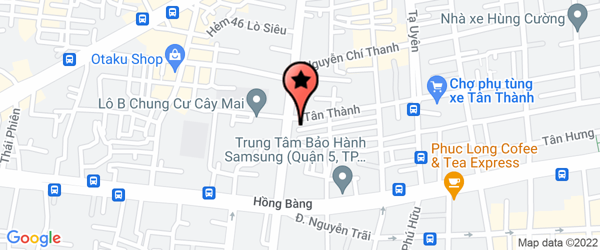 Map go to Hoang Binh Mechanical Services Company Limited
