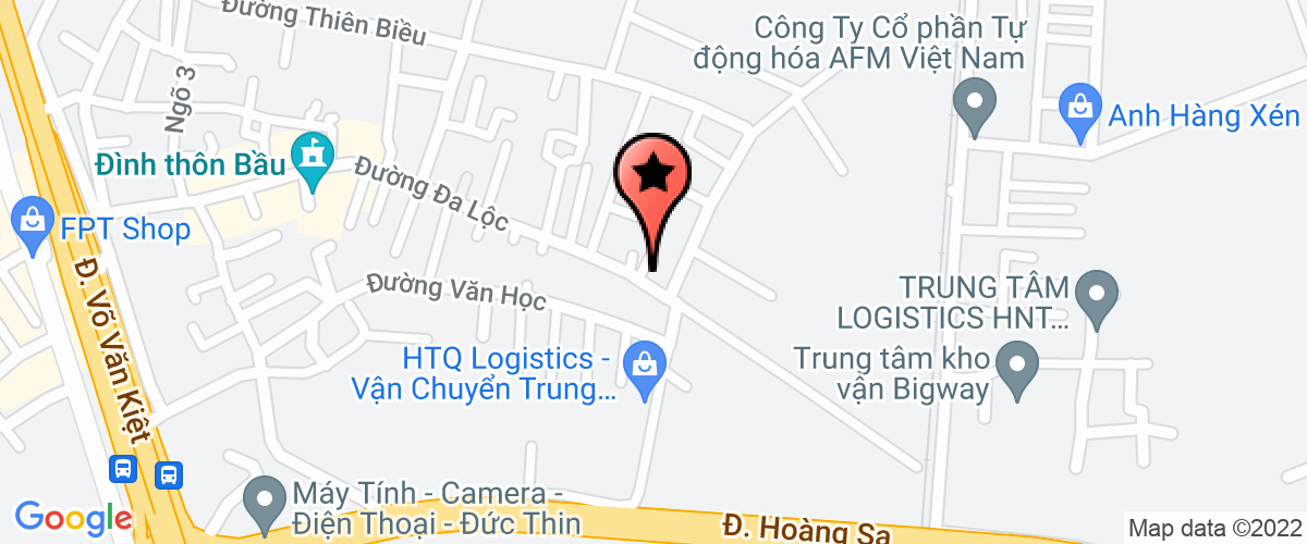 Map go to Viet Bac Human Resource Supply Company Limited