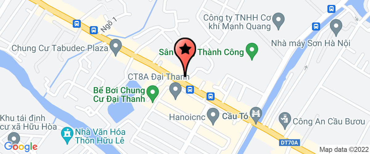 Bản đồ đến Công Ty TNHH Thương Mại Bảo An Việt Nam