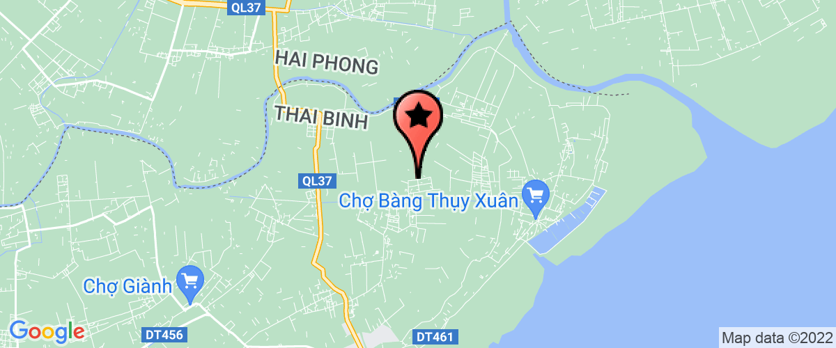 Map go to Uy ban Nhan dan xa Thuy Dung