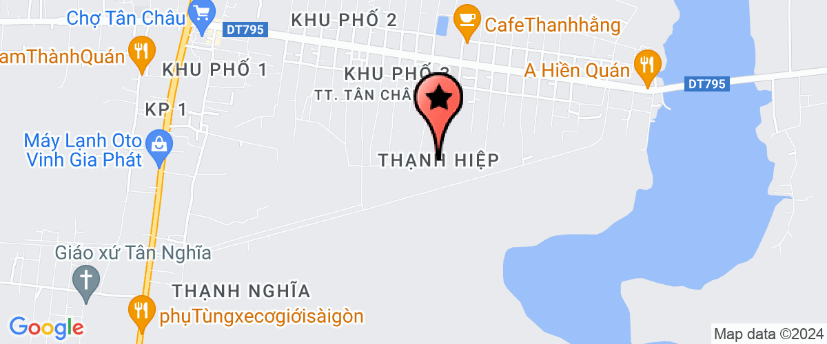 Map go to Xe Khach Quoc Dung Thuy Linh Company Limited