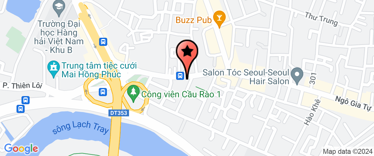 Map go to Branch of Aten in Hai Phong Joint Stock Company