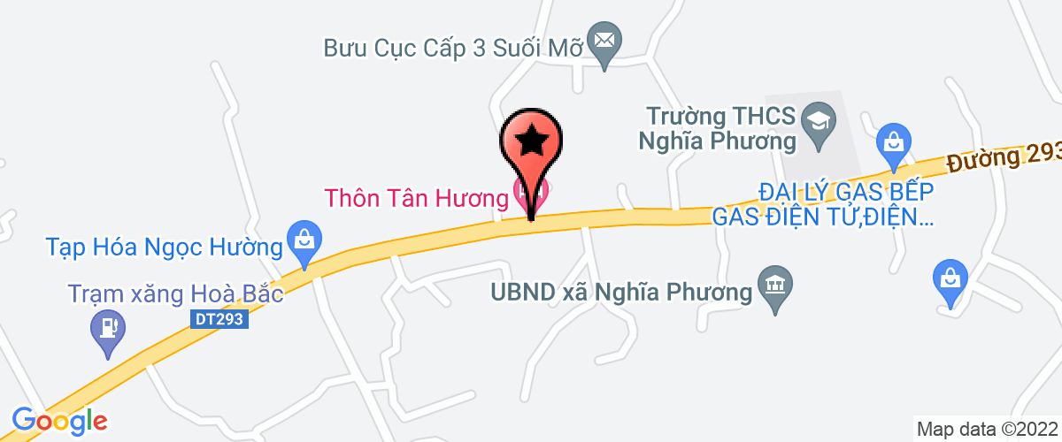 Map go to Nam Thanh Agro - Forest Processing Im - Export Joint Stock Company