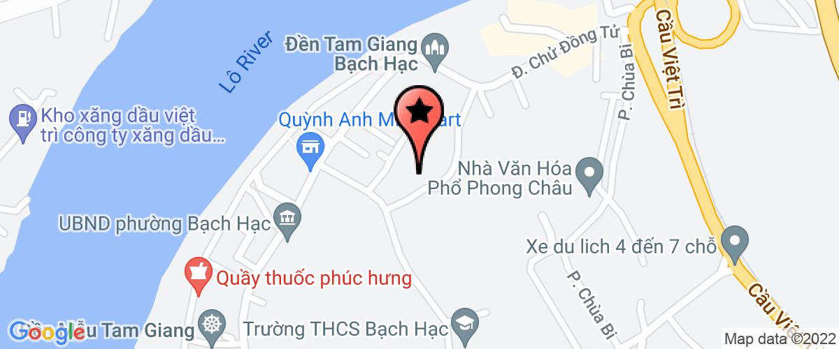 Map go to mot thanh vien co khi xay lap va thuong mai tong hop Vong Ha Company Limited