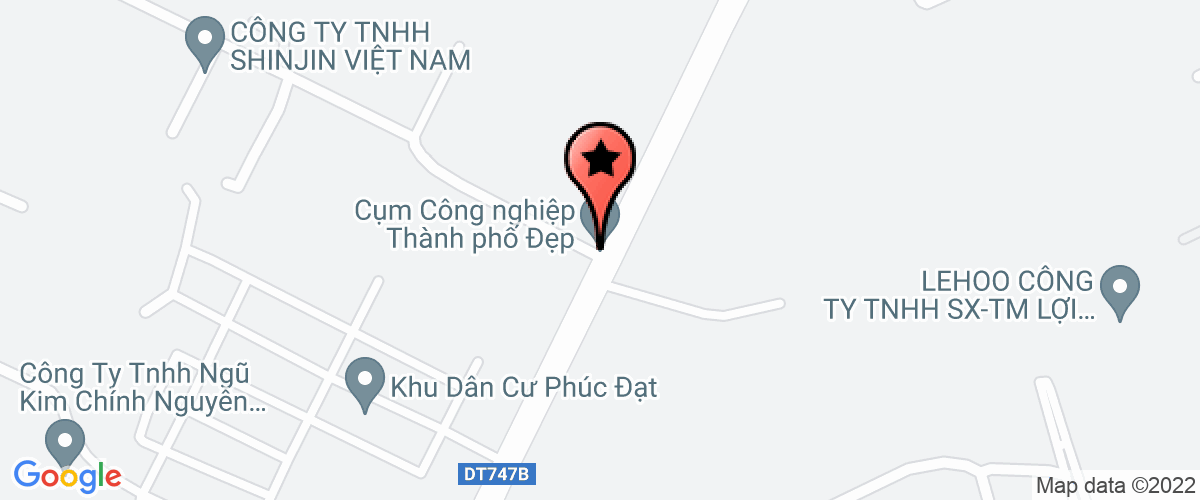 Map go to Kolon Industries Viet Nam Company Limited