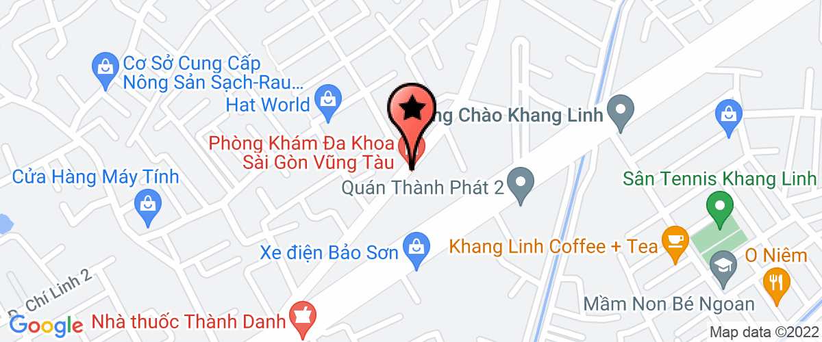 Map go to Sai Gon – Vung Tau General Clinic Company Limited