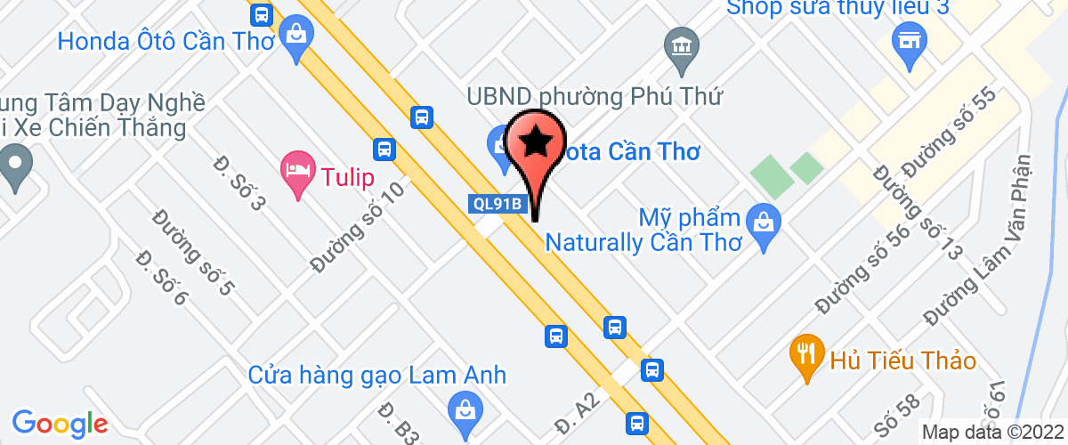 Map go to Hoang My Investment Joint Stock Company