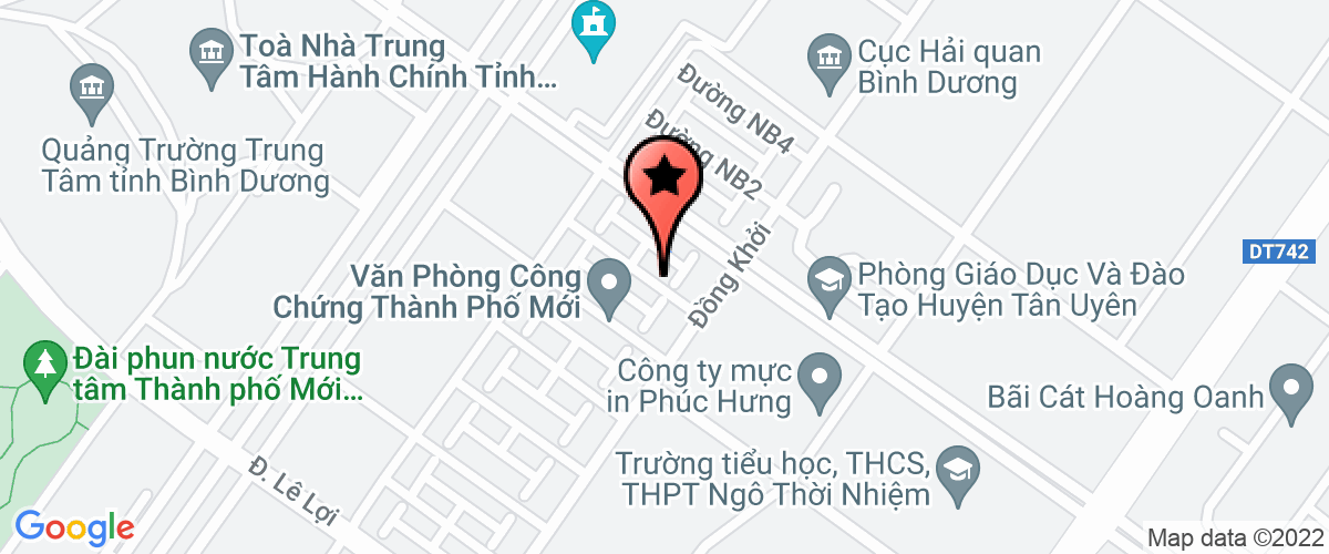 Map go to Nguyen Khang Tham Trading Production Processing Company Limited