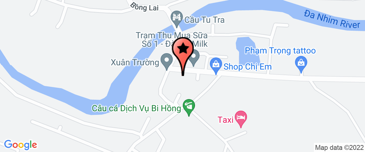 Map go to Tay Nguyen Herbals Joint Stock Company