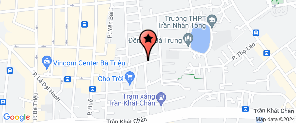 Map go to Nang Hoang Ngan Commercial Investment Company Limited