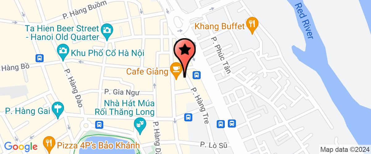 Map go to Tuan Cuong Food Service Company Limited