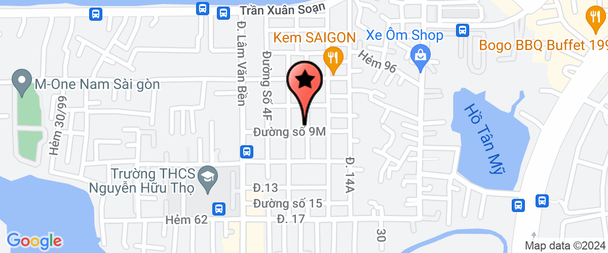 Map go to Tran Bao Commerce Produce Company Limited