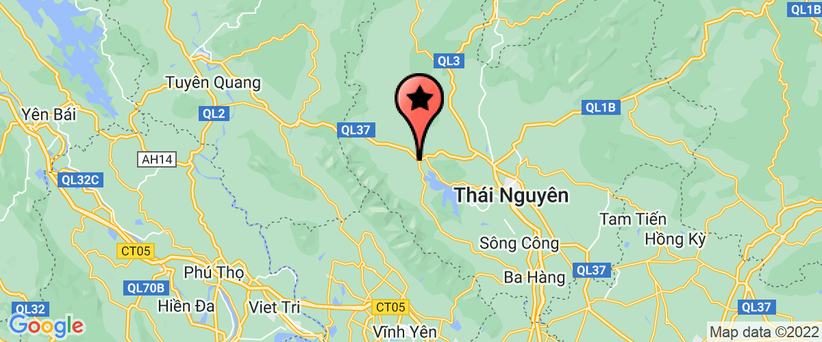 Map go to Hue Hoa Thai Company Limited