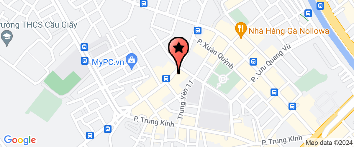 Map go to Hanoi City Bike Company Limited
