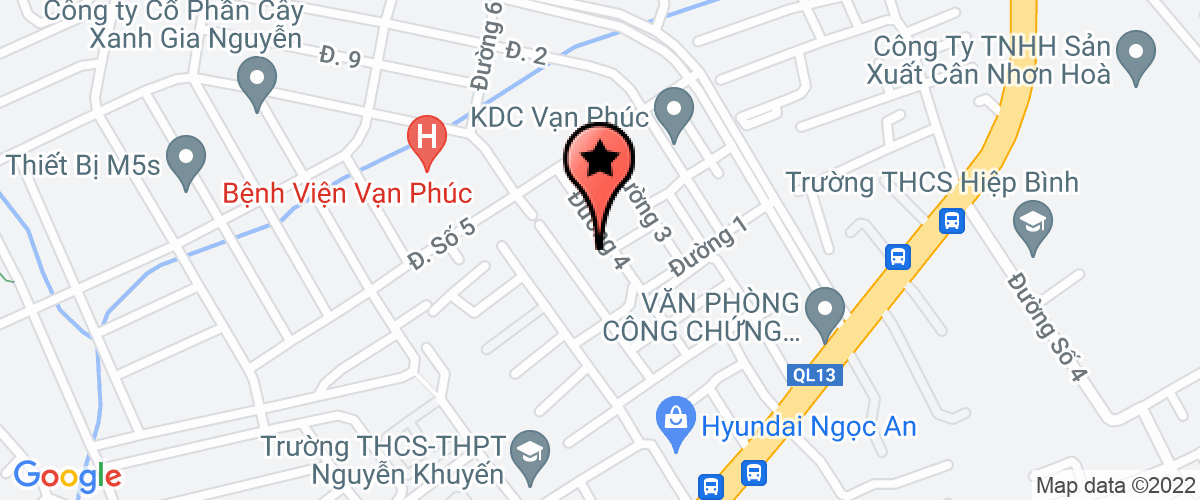 Bản đồ đến Công Ty TNHH Haaphi Việt Nam