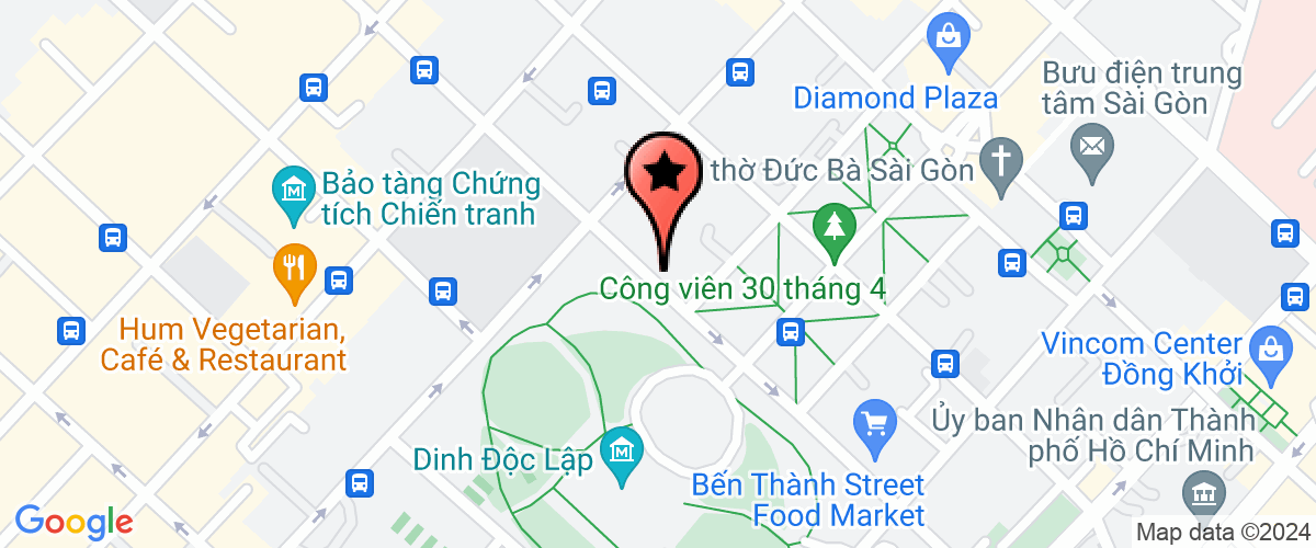 Map go to Hoi Cuu Chien Binh VietNam Quan 1