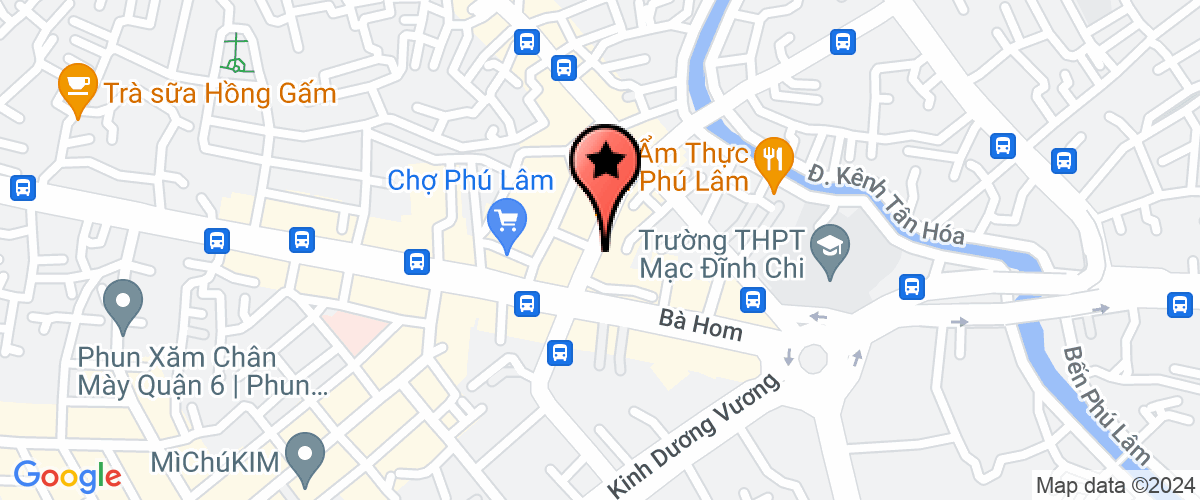 Map go to Branch of Cong Tuong Joint Stock Company