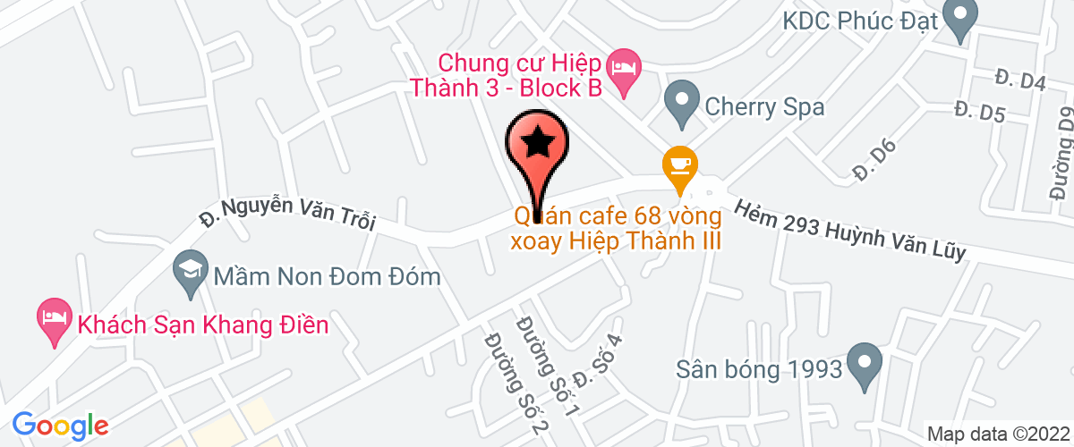 Map go to Do Nhan Company Limited
