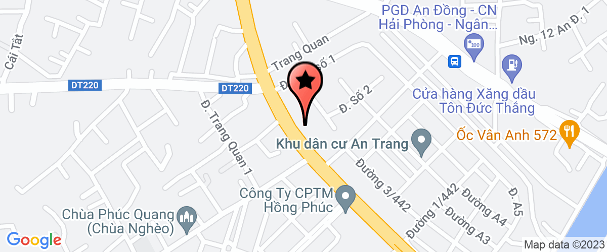 Map go to Phu Cuong Multi- Needle Minerals Exploit and Trading Joint Stock Company