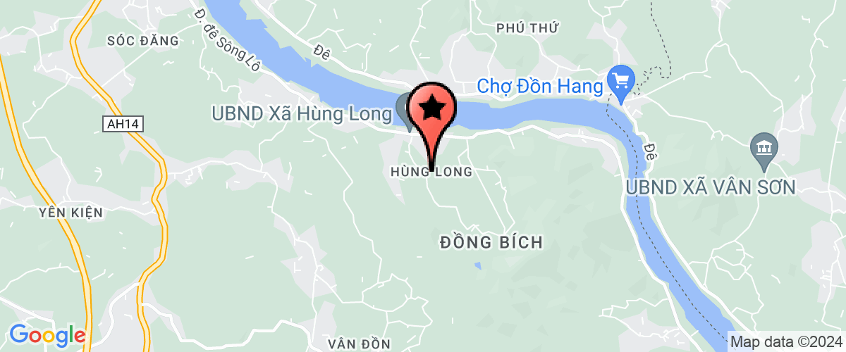 Map go to dich vu dien nang xa Hung long Co-operative