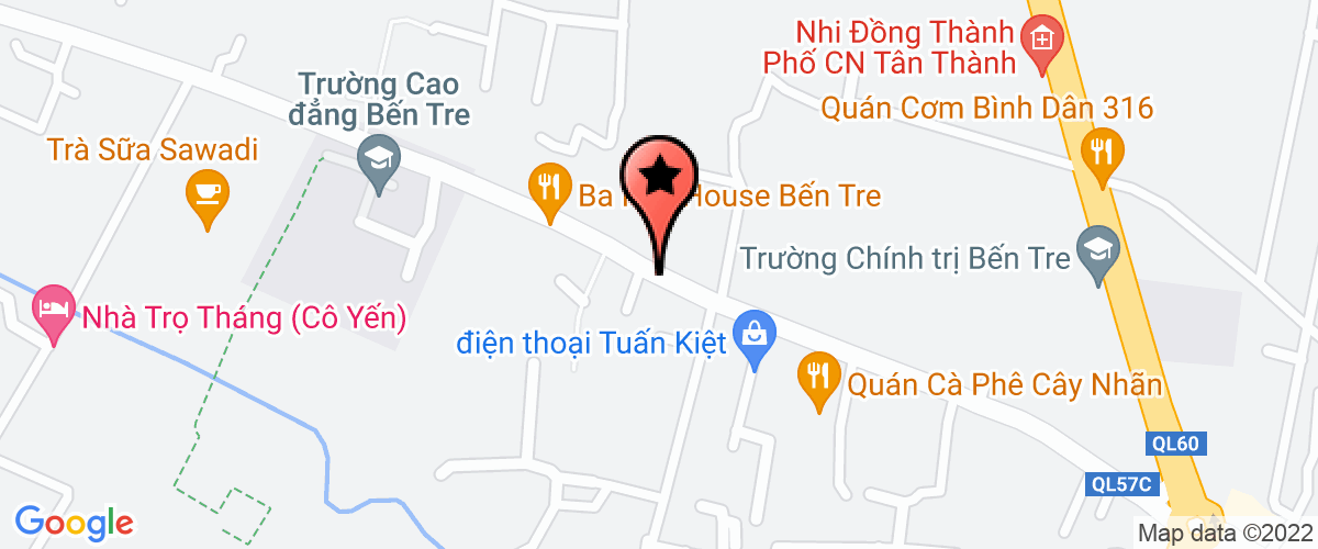 Bản đồ đến Công Ty Trách Nhiệm Hữu Hạn Phước Thịnh