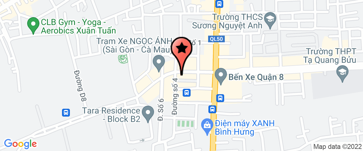 Map go to Phat Thanh Coffee Trading and Production Company Limited