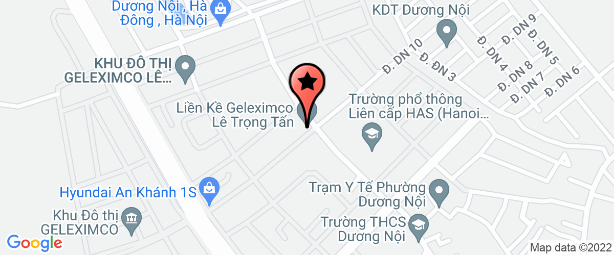 Map go to Dai Phu Production and Trading Joint Stock Company