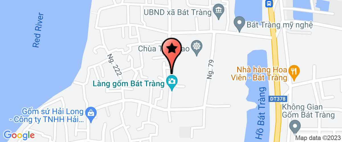 Map go to Gom su Bao Anh Company Limited