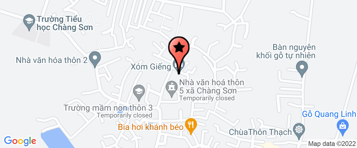 Map go to Nam Hoang Gia Production and Trading Company Limited