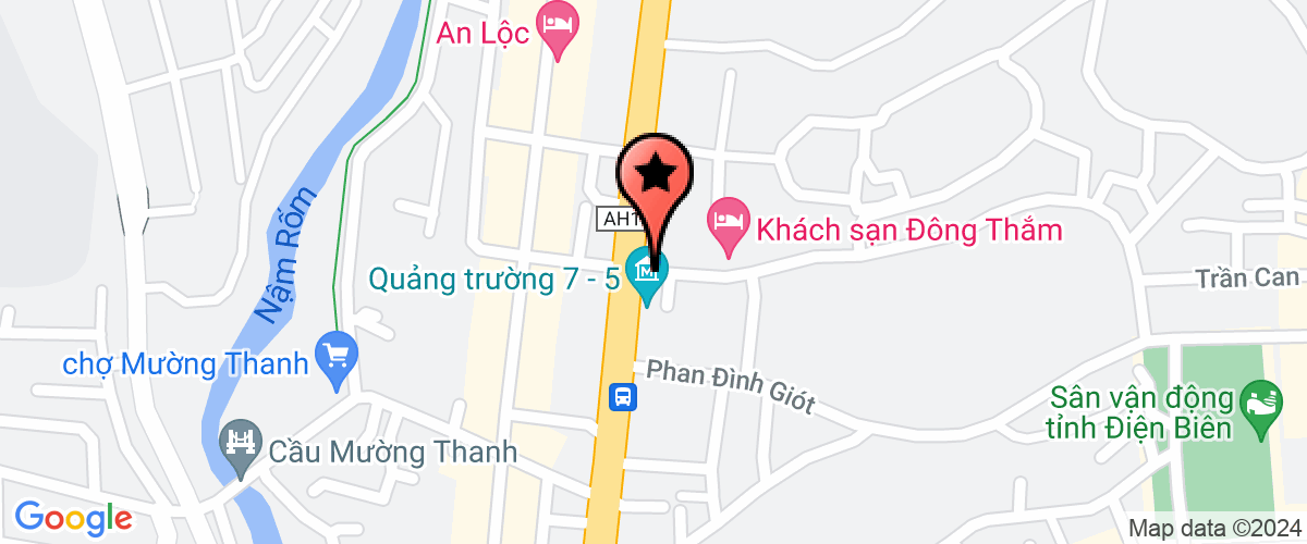 Map go to Branch of   Hoang Gia VietNam in Dien Bien Travel And Trading Company Limited